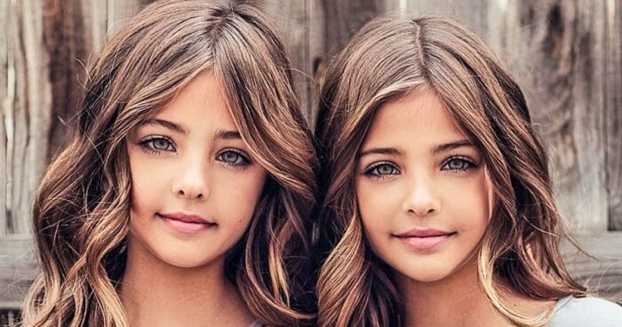 Identical Twins Growing Up To Be The “Most Beautiful Twins In The World”