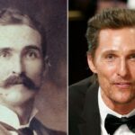 Matthew McConaughey and his historical lookalike