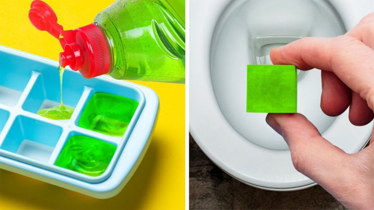  zamrażanie płynu do mycia naczyń – zobacz, co możesz zrobić tym w łazience