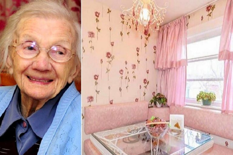 Ngôi nhà của cụ bà 96 tuổi có vẻ ngoài bình thường nhưng bên trong gây choáng ngợp